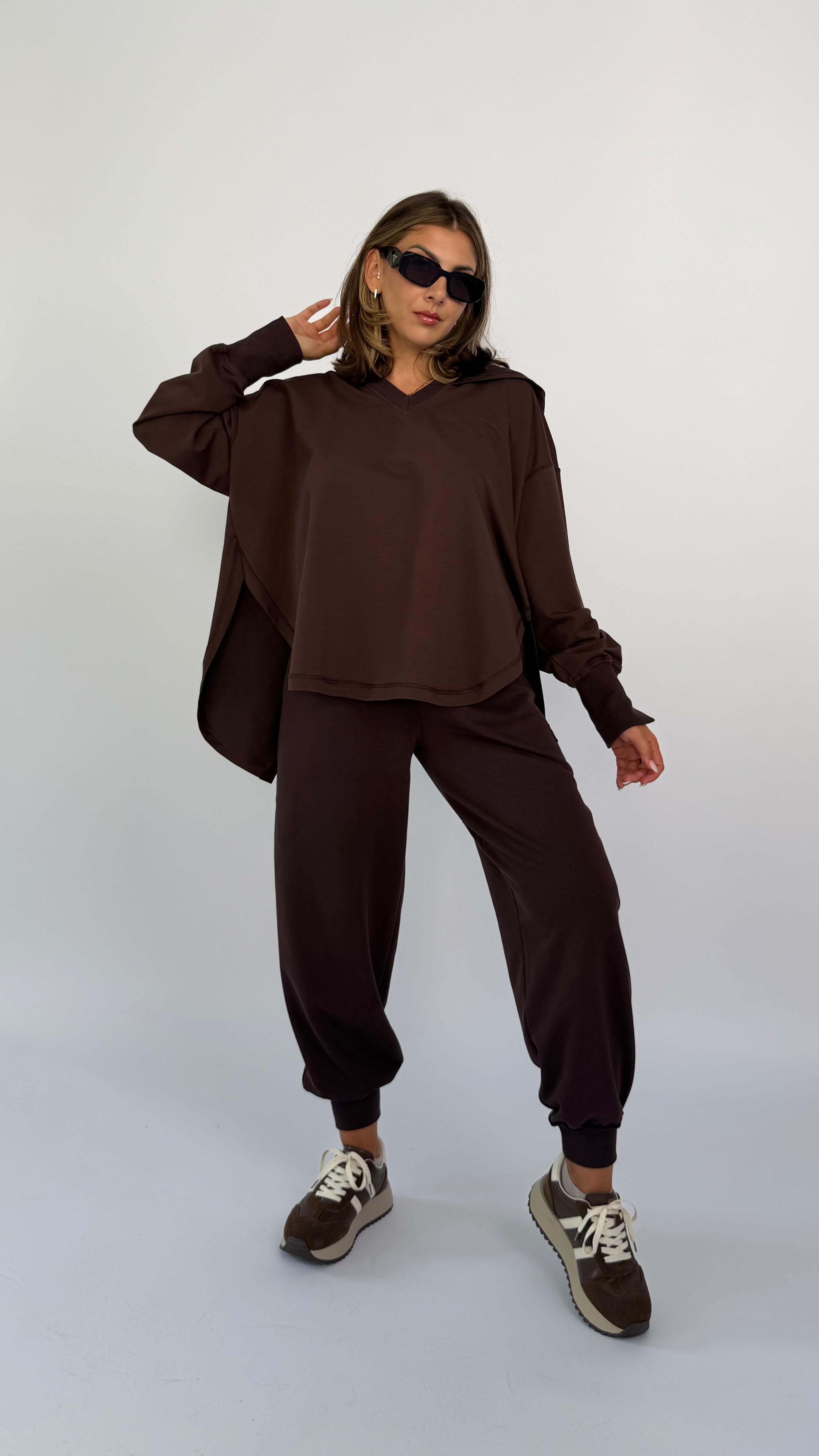 Sporty Longsleeve hoodie