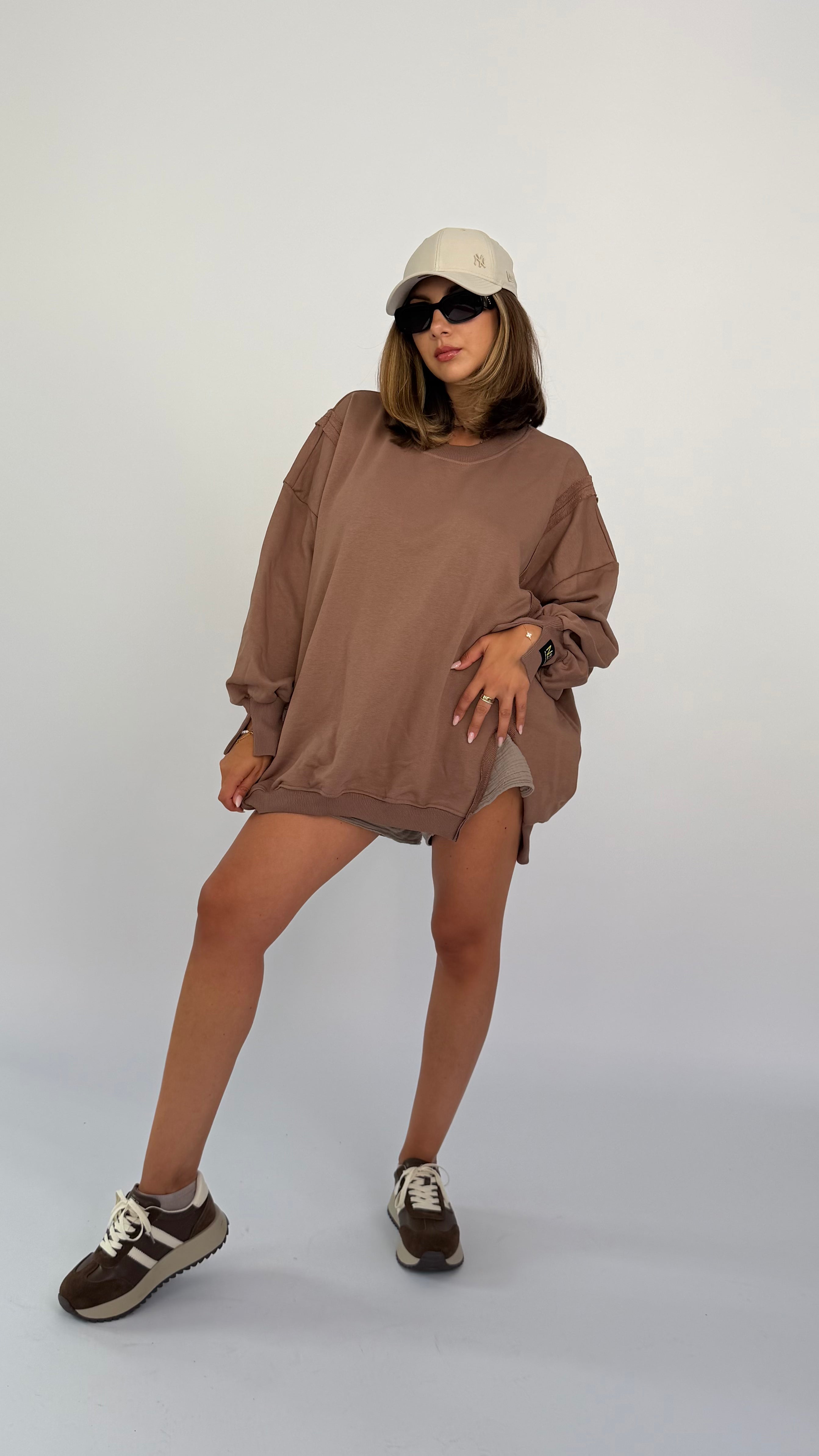 Oversized Sweatshirt, lang