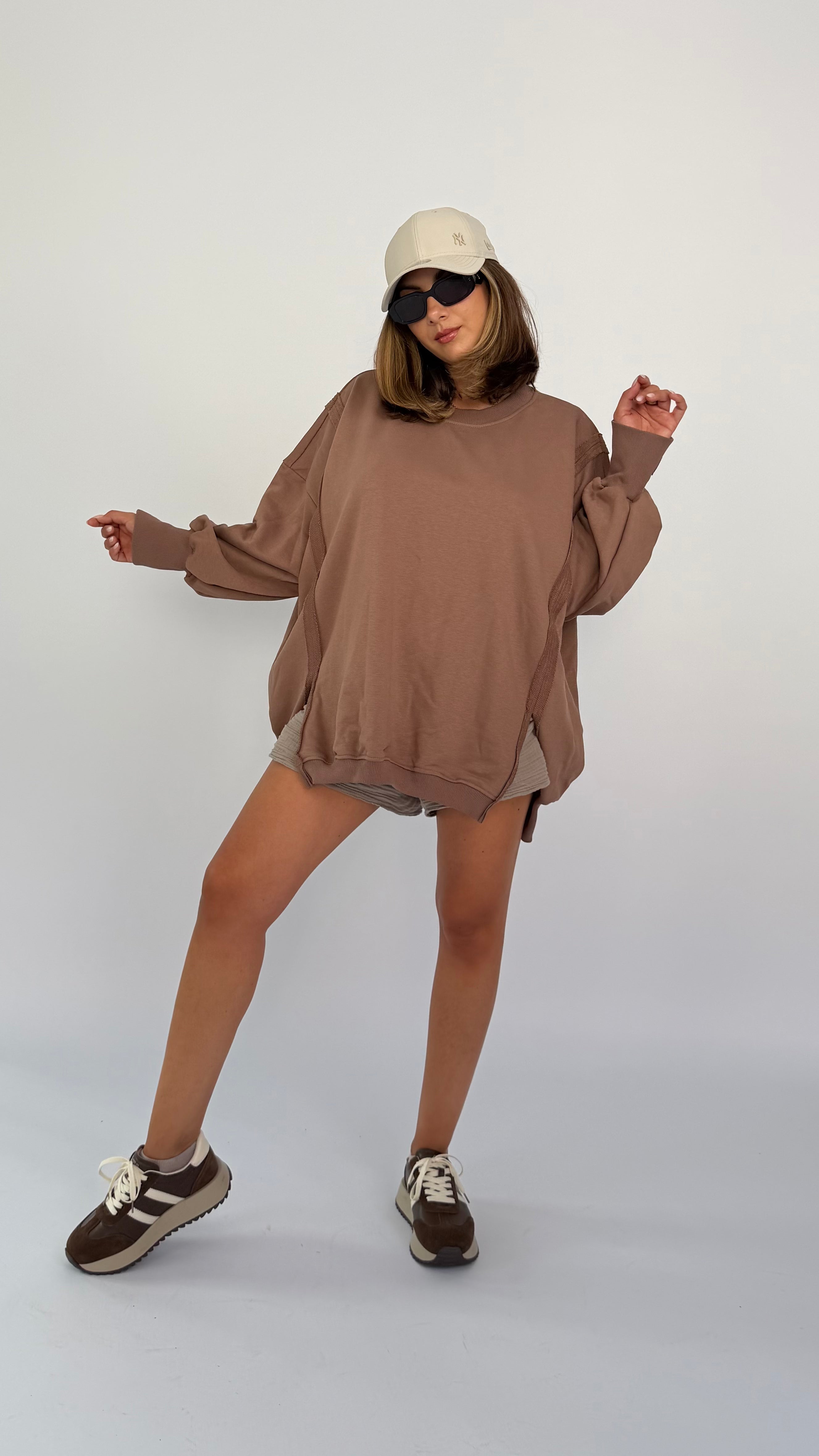 Oversized Sweatshirt, lang